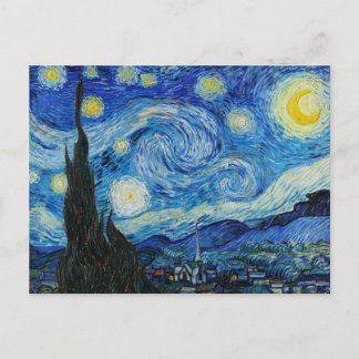 Carte Postale La nuit étoilée de Vincent Van Gogh