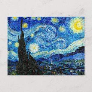 Carte Postale La nuit étoilée - Van Gogh