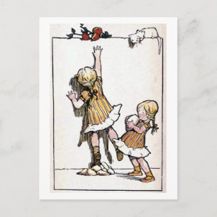Carte Postale "Là où il y a une volonté, il y a une voie" Vintag