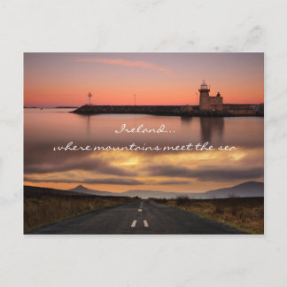 Carte Postale Là où les montagnes se rejoignent la mer