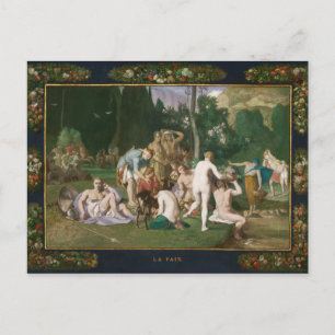 Carte Postale La Paix de Pierre Puvis de Chavannes