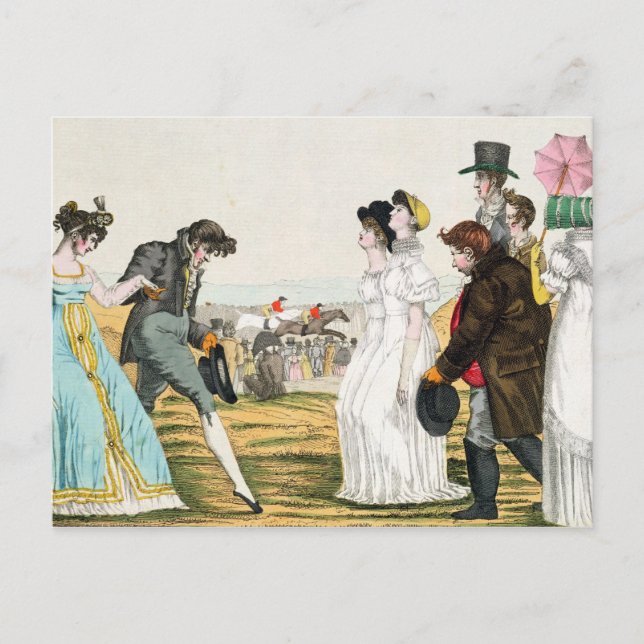 Carte Postale La Parisienne à Londres (Devant)