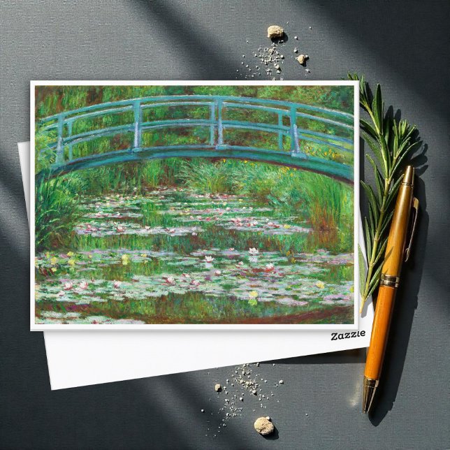 Carte Postale La passerelle japonaise par Claude Monet (Créateur téléchargé)
