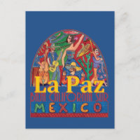 Carte postale LA PAZ Mexico