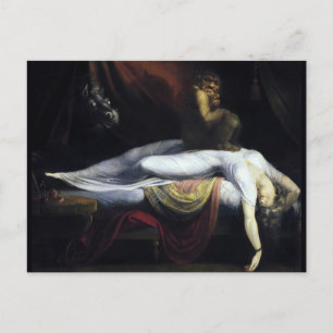 Carte Postale La peinture cauchemardesque de John Henry Fuseli