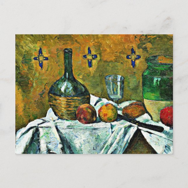 Carte Postale La peinture de Paul Cezanne, La Vie continue avec  (Devant)