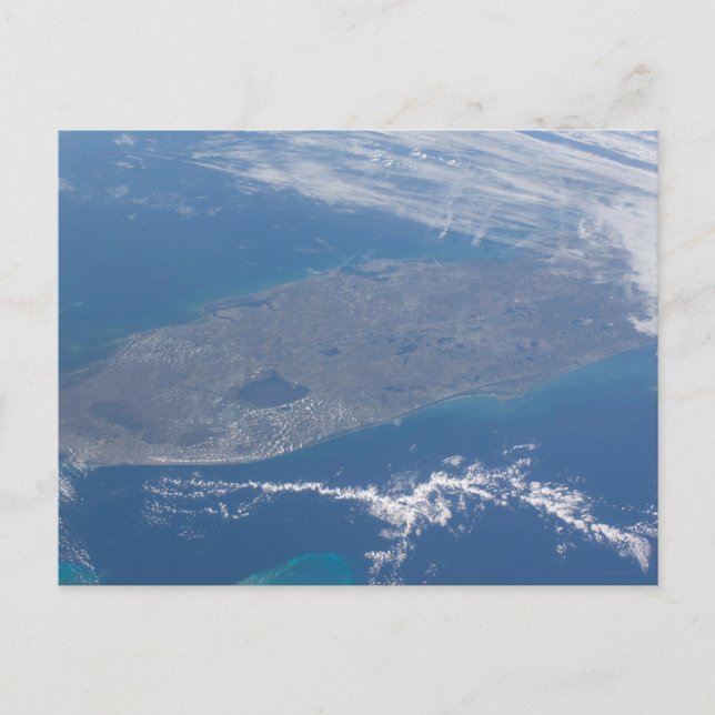 Carte Postale La péninsule de Floride. (Devant)