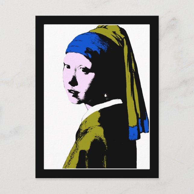 Carte Postale La perle de Vermeer  ala (Devant)