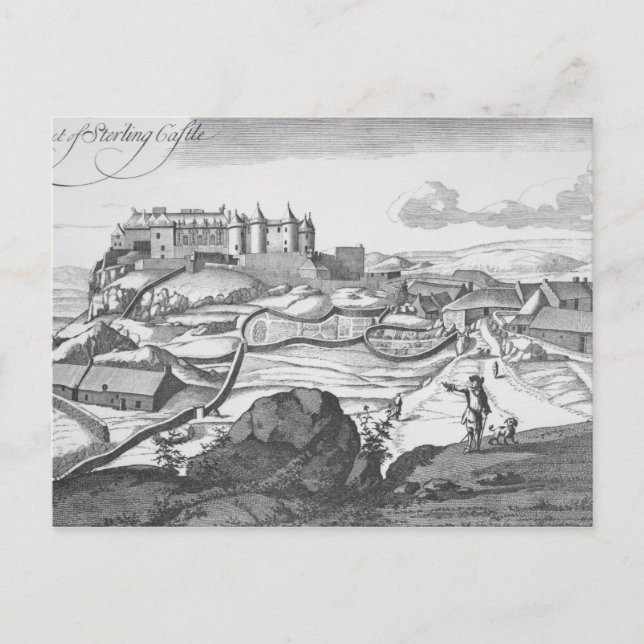 Carte Postale La perspective du château de Sterling (Devant)