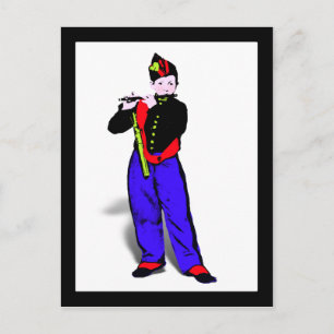 Carte Postale La petite Flûtiste de Manet