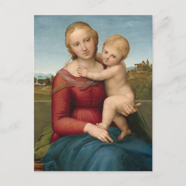 Carte Postale La Petite Madone Cowper de Raphaël (Devant)