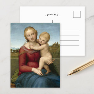 Carte Postale La petite Madonna à la corneille   Raphael