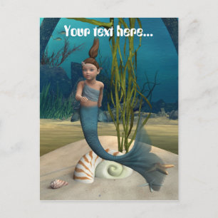 Carte Postale La Petite Sirène