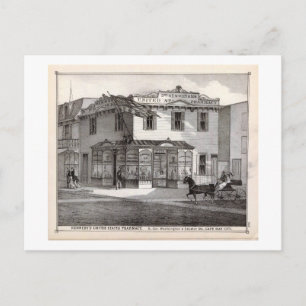 Carte Postale La pharmacie de Kennedy, Cape May, NJ 1878 Vintage