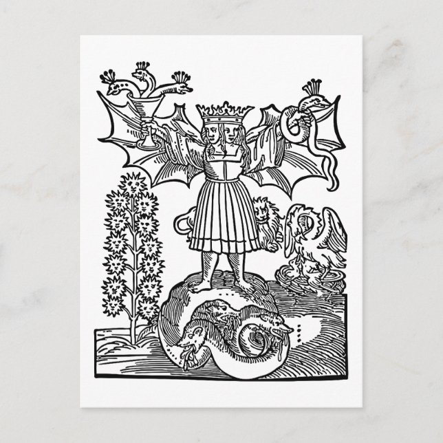 Carte Postale La Pierre du philosophe (Devant)