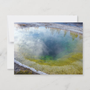 Carte Postale La piscine du matin, parc national de Yellowstone