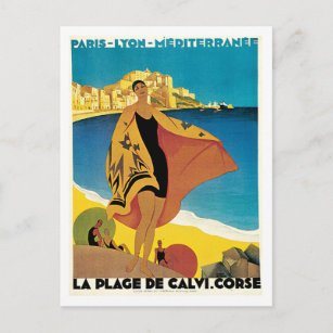 Carte Postale La Plage De Calvi Corse France