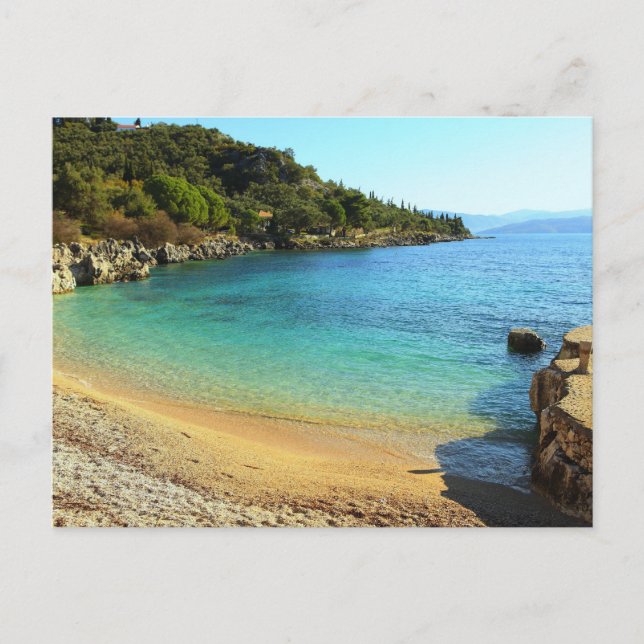 Carte Postale La plage de Nissaki (Devant)