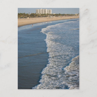 Carte Postale La plage de père Noël Monica