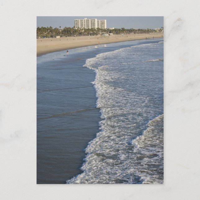 Carte Postale La plage de père Noël Monica (Devant)