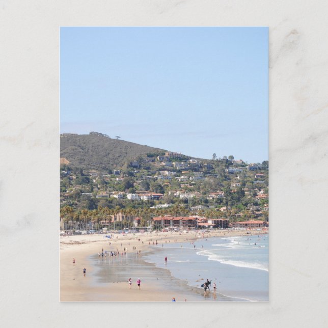 Carte Postale La plage de San Diego (Devant)