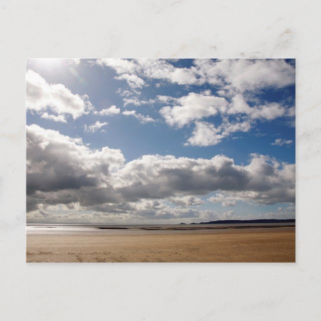 Carte Postale La plage de Swansea Bay (Devant)