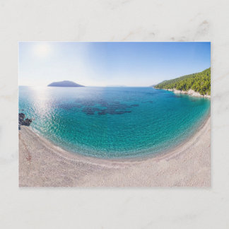 Carte Postale La plage Kastani de l'île de Skopelos, Grèce