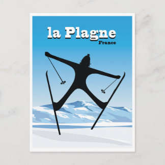 Carte Postale La Plagne, France,
