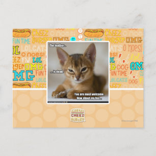 Carte Postale La plume est morte.