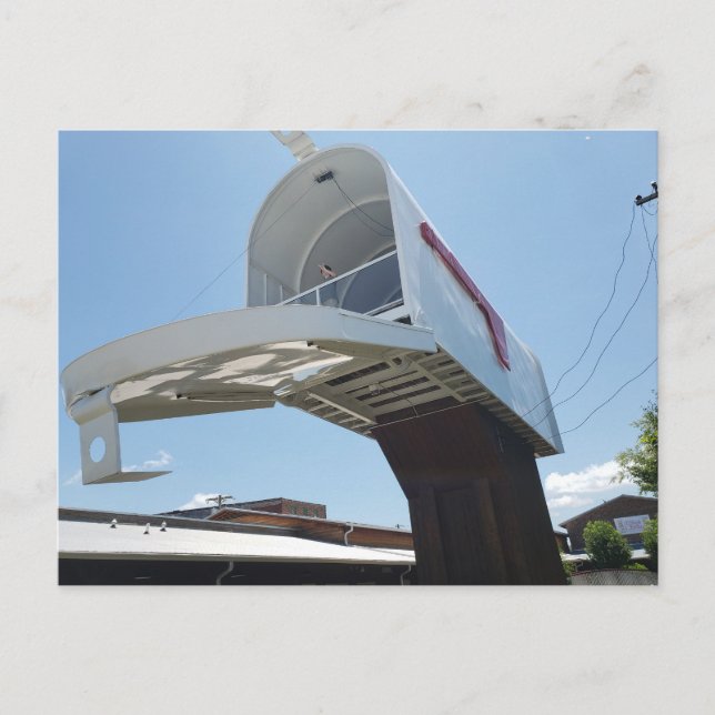 Carte Postale La plus grande boîte aux lettres du monde, Casey,  (Devant)