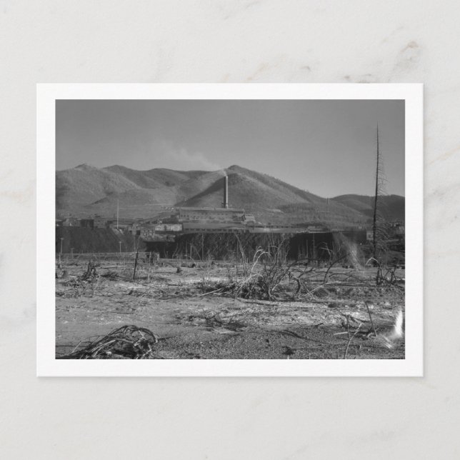 Carte Postale La plus grande mine de plomb au monde - Kellogg (Devant)