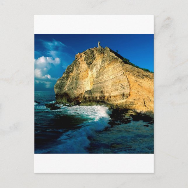 Carte Postale La Pointe Des Châteaux Guadeloupe (Devant)