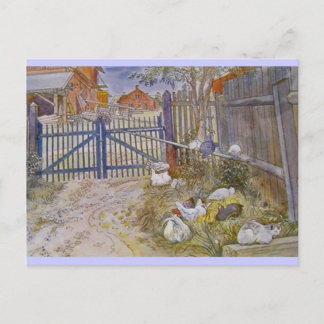 Carte Postale La porte (Devant)