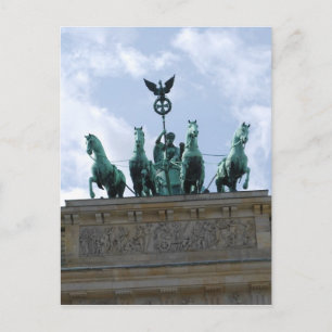 Carte Postale La porte de Berlin dans le centre-ville - Brandebo