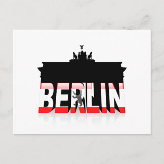 Carte Postale La porte de Brandebourg à Berlin