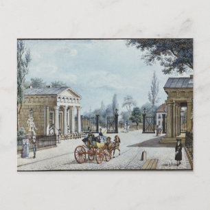 Carte Postale La Porte de Leipzig, Berlin