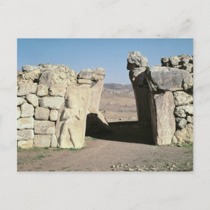 Carte Postale La porte du roi des murs de Hattusas
