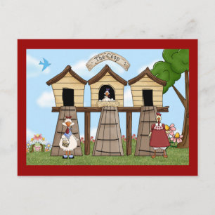 Carte Postale La Poulet