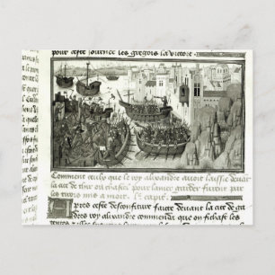 Carte Postale La première attaque contre Tyr