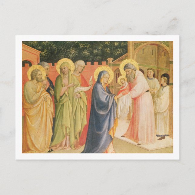 Carte Postale La présentation au Temple (Devant)