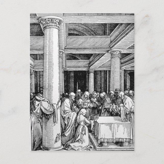Carte Postale La présentation dans le Temple, c.1503/4 (Devant)