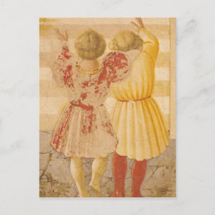 Carte Postale La Présentation de Marie au Temple, 1433-34