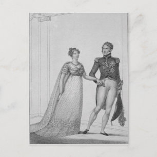 Carte Postale La princesse Charlotte du Pays de Galles et le pri