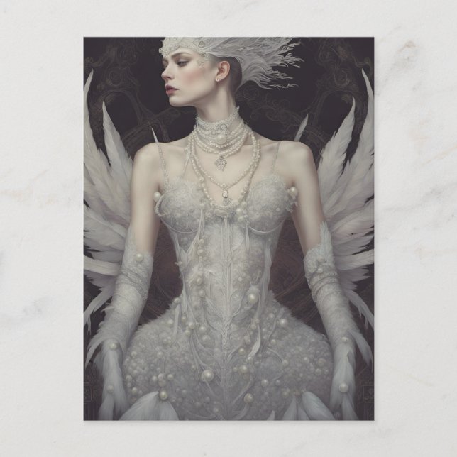 Carte Postale La princesse cygne (Devant)