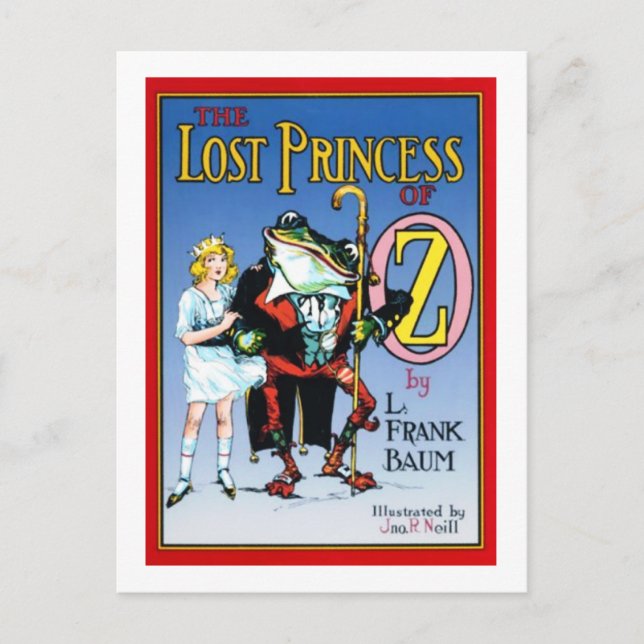 Carte Postale La Princesse Perdue D'Oz (Devant)