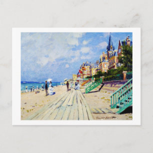 Carte Postale La promenade de Trouville Claude Monet