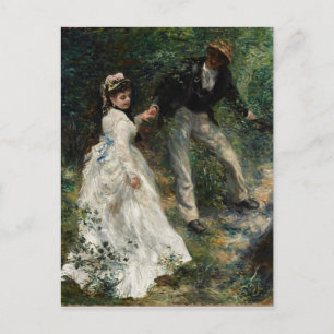 Carte postale La Promenade Renoir Peinture Art
