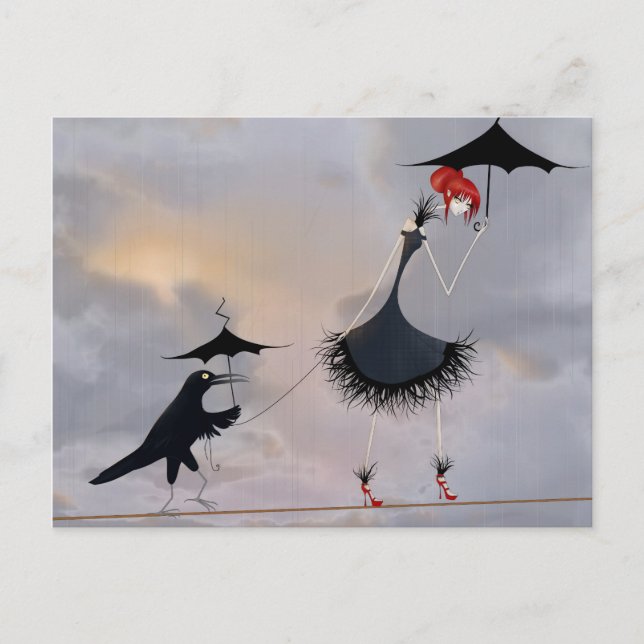 Carte Postale La promenade sans fin (Devant)