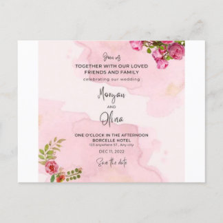 Carte Postale La promesse éternelle de l'amour