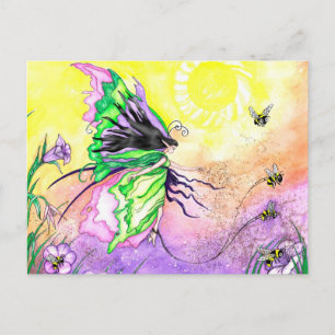 Carte Postale La Prominade De La Pollinisation